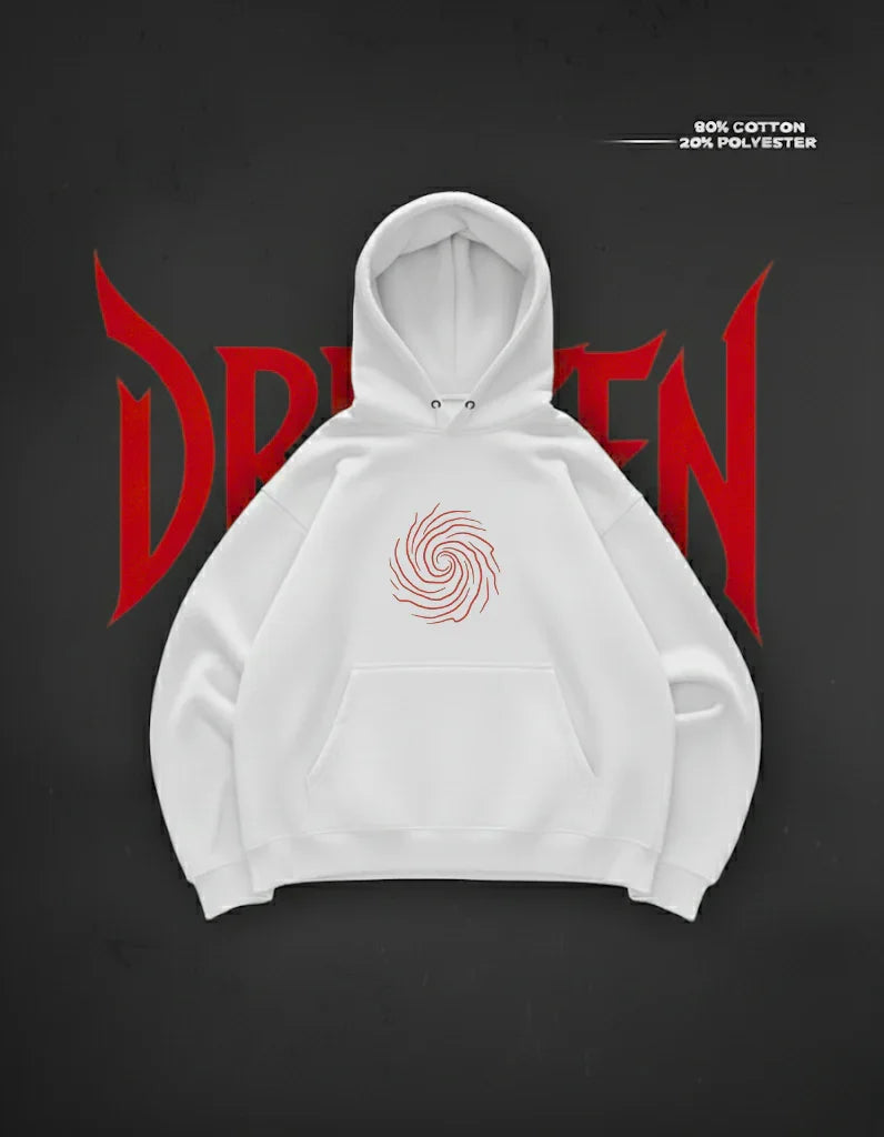 The Serenity Gate Hoodie | White - DRENFEN