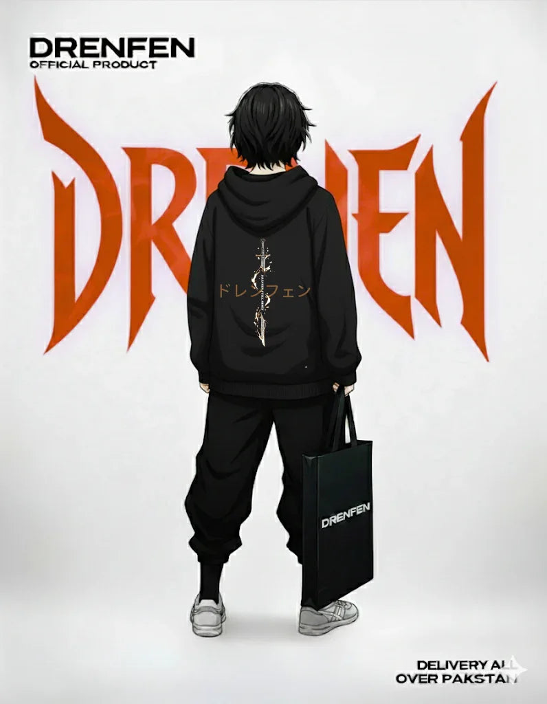 Drenfen Still Rises Hoodie in Black - DRENFEN
