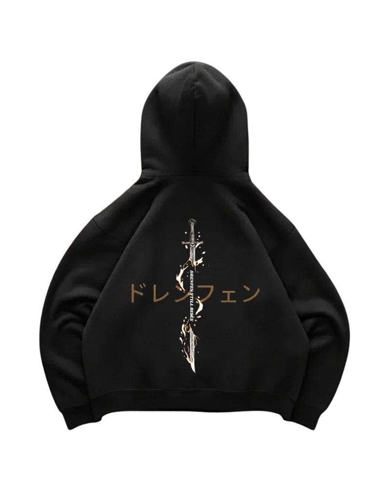 Drenfen Still Rises Hoodie in Black - DRENFEN