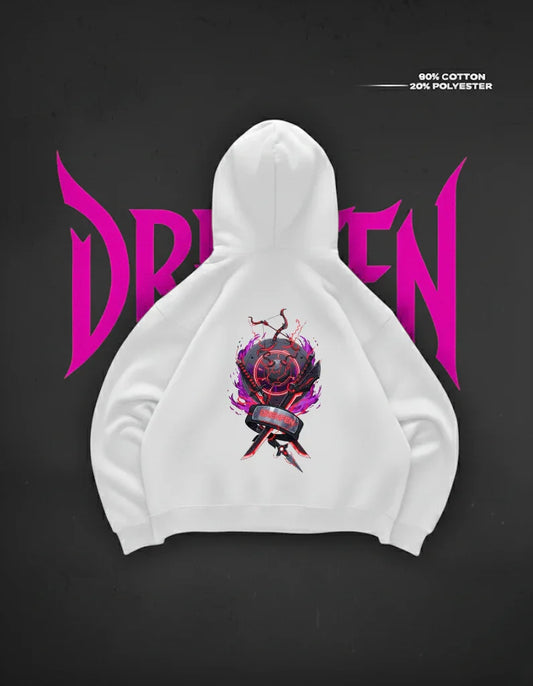 The Tainted Pact Hoodie | White - DRENFEN
